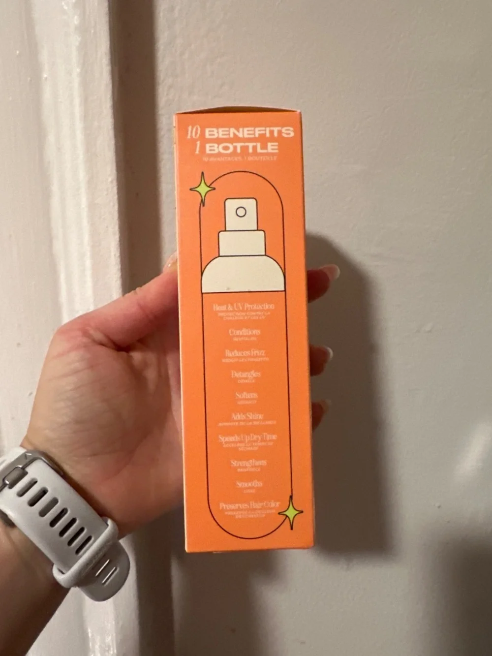 Flame fighter INH heat hair protector